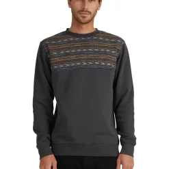Buy 🎉 Quiksilver Tribal Lines Sweatshirt In Tarmac 🎉
