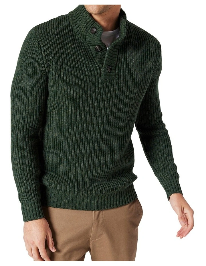 Best deal π Blazer Oscar Button Neck Knit Olive π 3 Best deal π Blazer Oscar Button Neck Knit Olive π - Image 3