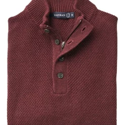 Outlet 🔥 Gazman Twisted Yarn 1/2 Zip Knit Wine 💯 7 Outlet 🔥 Gazman Twisted Yarn 1/2 Zip Knit Wine 💯 -MARCSK shop unnamed file 1107