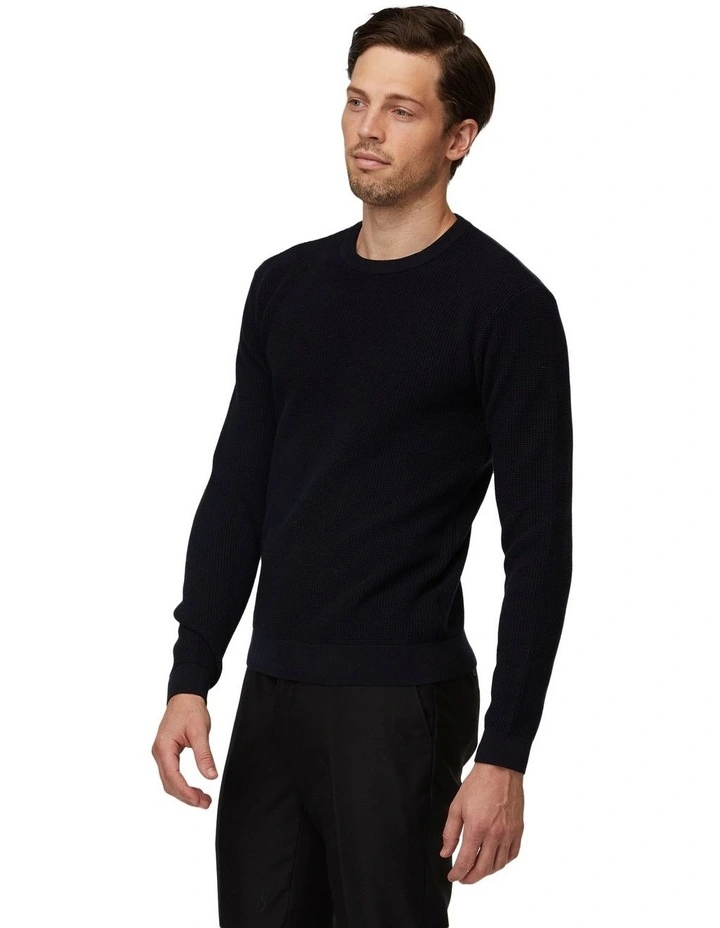Best Pirce π Jack London Dark Navy Waffle Crew Neck π₯° 2 Best Pirce π Jack London Dark Navy Waffle Crew Neck π₯° - Image 2
