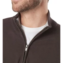 Outlet ⌛ Gazman High Flex Half Zip Knit Chocolate ✨ 7 Outlet ⌛ Gazman High Flex Half Zip Knit Chocolate ✨ -MARCSK shop unnamed file 1124