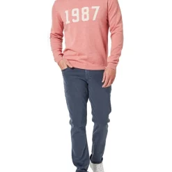 Discount 🧨 Blazer 1987 Cotton Crew In Dusty Pink 😉 -MARCSK shop unnamed file 123
