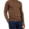 Flash Sale 🔥 Ben Sherman Signature Merino Crew Knit Coffee ⭐