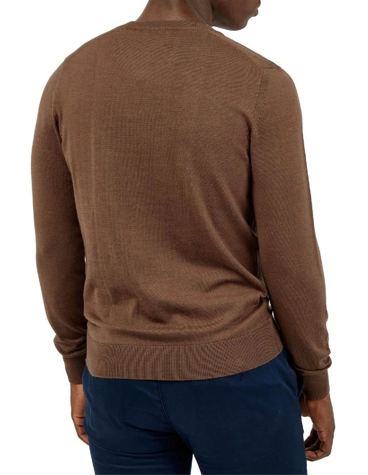 Flash Sale ๐ฅ Ben Sherman Signature Merino Crew Knit Coffee โญ 2 Flash Sale ๐ฅ Ben Sherman Signature Merino Crew Knit Coffee โญ - Image 2