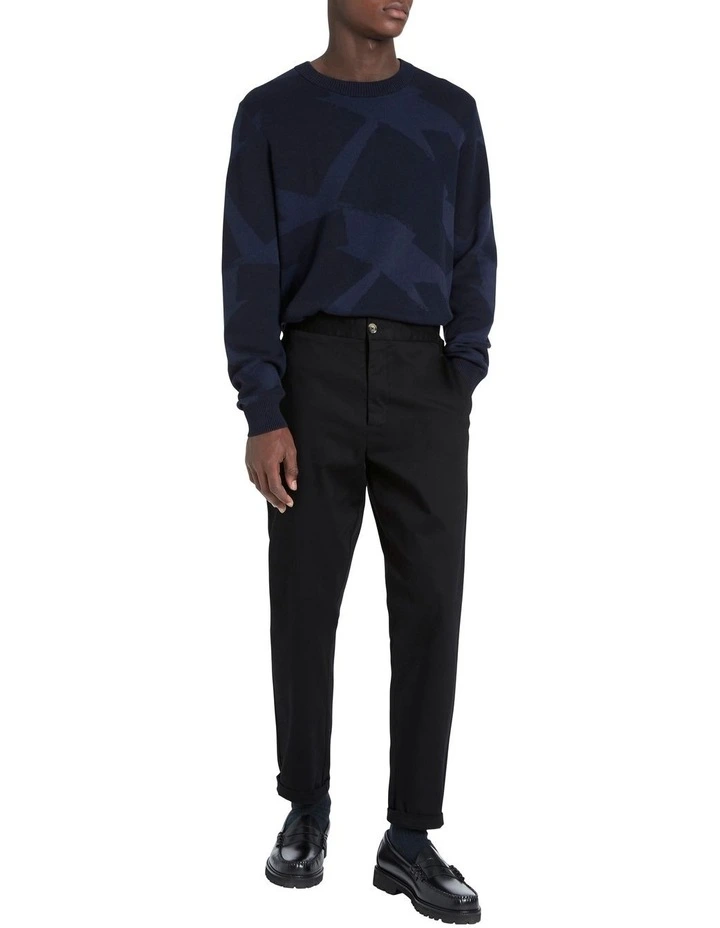 Best Sale π Marcs Vivid Crew Knit Navy π 1 Best Sale π Marcs Vivid Crew Knit Navy π