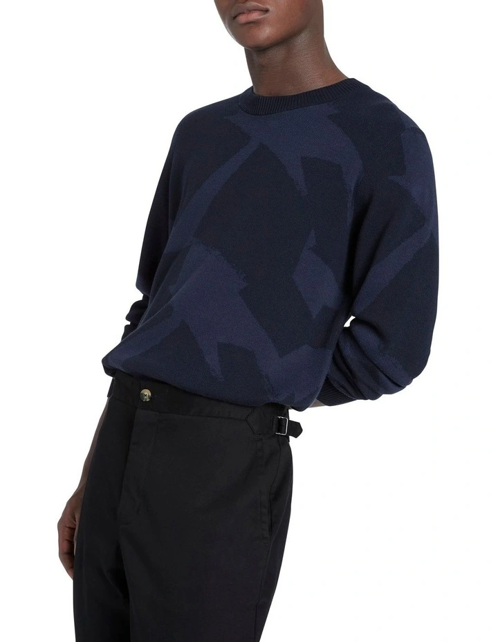 Best Sale π Marcs Vivid Crew Knit Navy π 2 Best Sale π Marcs Vivid Crew Knit Navy π - Image 2