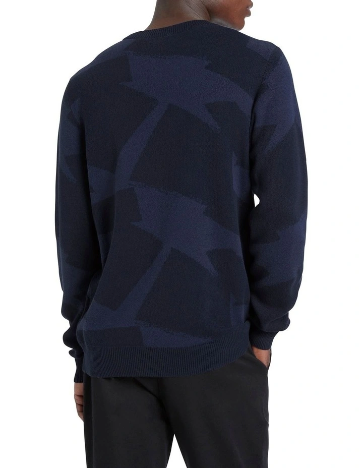 Best Sale π Marcs Vivid Crew Knit Navy π 3 Best Sale π Marcs Vivid Crew Knit Navy π - Image 3