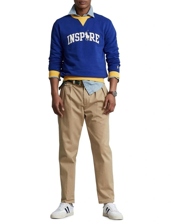 Best deal π Polo Ralph Lauren Fleece Inspire Sweatshirt In Blue π - Image 3