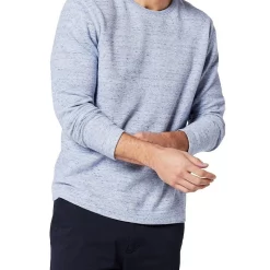 Deals ⌛ Blazer Waffle Knit Sweat Top Blue Marle ✔️