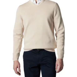 Flash Sale 👏 Rodd & Gunn Kelvin Grove Knit In Ecru ⭐