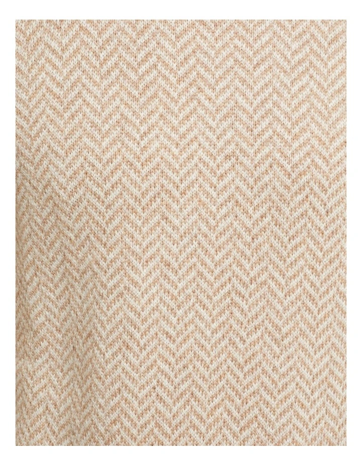 Hot Sale ❤️ Oxford Tully Wool Blend Herringbone Knit Biscuit/Ecru ⭐ 6 Hot Sale ❤️ Oxford Tully Wool Blend Herringbone Knit Biscuit/Ecru ⭐ - Image 6