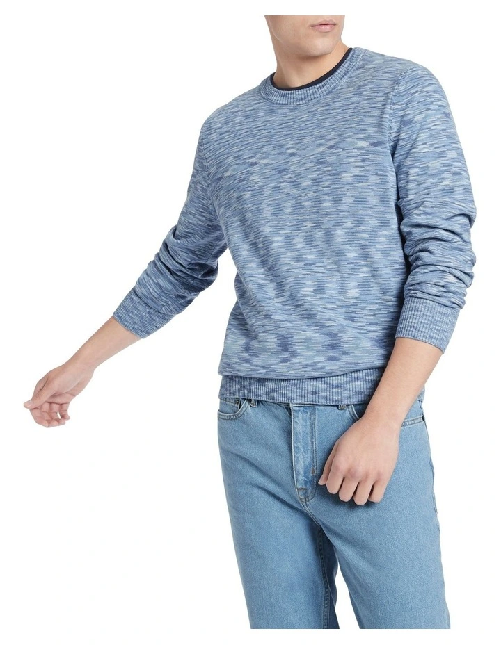 Budget π Marcs Dye Hard Knit In Blue Multi π