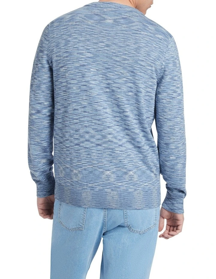 Budget π Marcs Dye Hard Knit In Blue Multi π - Image 3