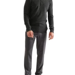 Top 10 👍 Superdry Studios Merino Henley Jumper In Charcoal ✨