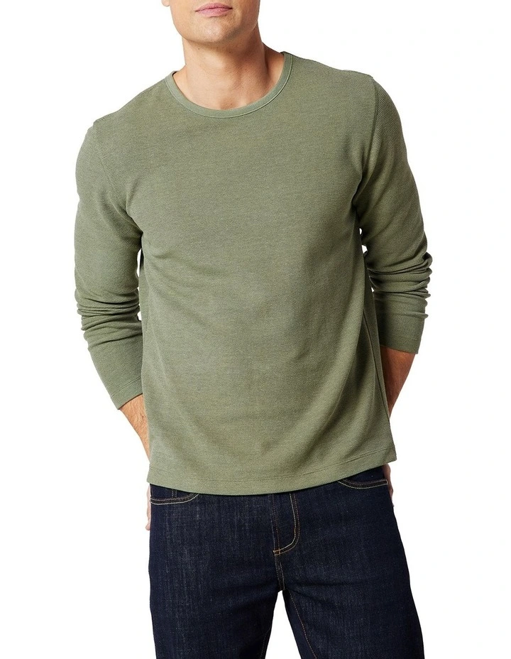 Coupon π Blazer Waffle Knit Sweat Top Olive π 1 Coupon π Blazer Waffle Knit Sweat Top Olive π