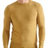 Deals ⌛ Superdry Studios Merino Crew Jumper In Mustard ⭐