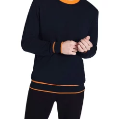 Coupon 💯 Marcs Kendall Crew Neck Sweat In Navy ✨