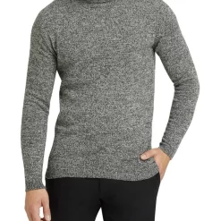 Best deal ✔️ Oxford Archer Funnel Neck Knit Black/White 💯