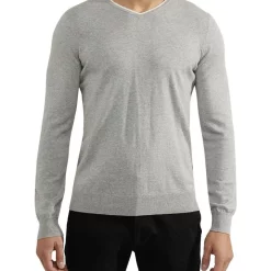 Best reviews of ⭐ Oxford Lenny Cashmere Blend Pullover In Melange Grey 😉