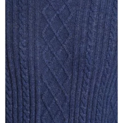 Promo 😀 Oxford Matteo Wool Rich Cable Knit In Navy ❤️ -MARCSK shop unnamed file 428