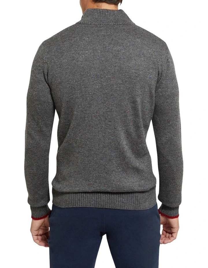 Flash Sale โ Oxford Micky Donegal Zip Collar Knit Grey ๐ฅฐ 3 Flash Sale โ Oxford Micky Donegal Zip Collar Knit Grey ๐ฅฐ - Image 3