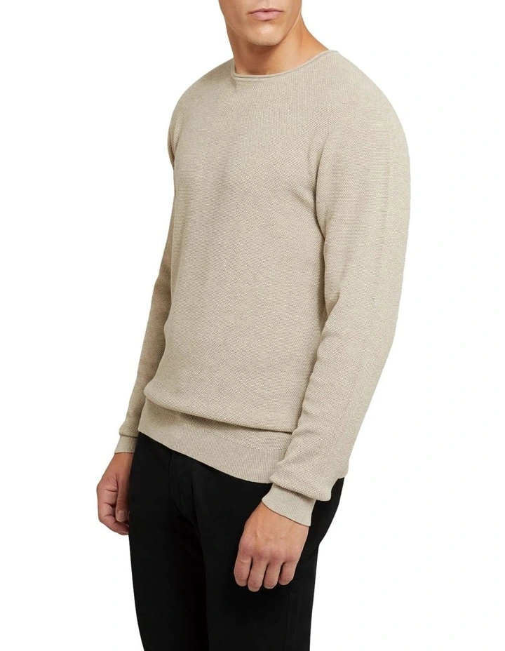 Budget ๐ Oxford Sandy Crew Neck Textured Knit Pebble โ๏ธ 2 Budget ๐ Oxford Sandy Crew Neck Textured Knit Pebble โ๏ธ - Image 2