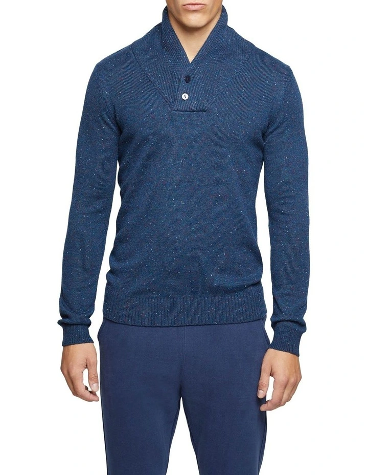Brand new 🌟 Oxford Digby Donegal Shawl Neck Knit Blue 🤩 1 Brand new 🌟 Oxford Digby Donegal Shawl Neck Knit Blue 🤩
