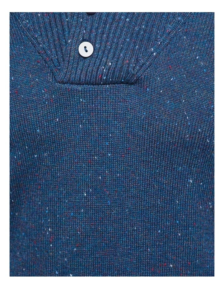 Brand new 🌟 Oxford Digby Donegal Shawl Neck Knit Blue 🤩 6 Brand new 🌟 Oxford Digby Donegal Shawl Neck Knit Blue 🤩 - Image 6