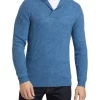 Best deal 😉 Oxford Harvey Shawl Neck Knit Blue 🎉