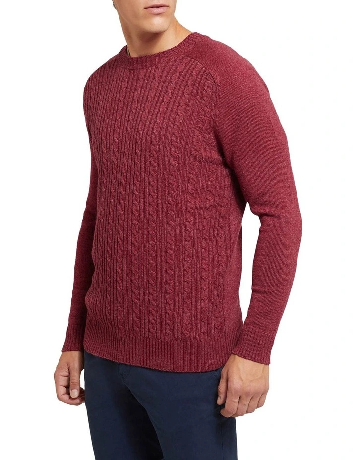 Top 10 ๐ฅฐ Oxford Ashby Wool Blend Cable Knit Wine ๐ 2 Top 10 ๐ฅฐ Oxford Ashby Wool Blend Cable Knit Wine ๐ - Image 2