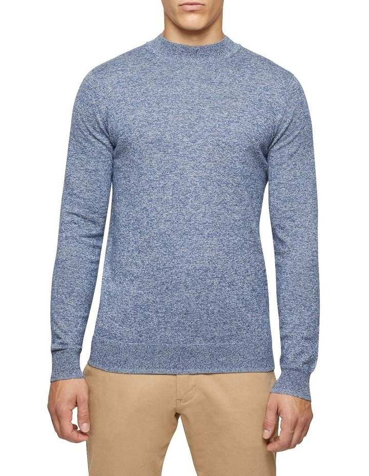 New π Oxford Bart Funnel Neck Knit Navy β€οΈ