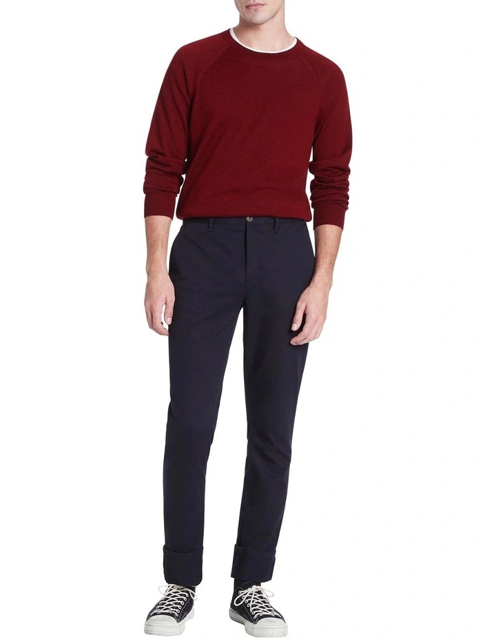 New π Marcs Max Merino Crew Merlot π - Image 2