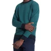 Budget 🤩 Marcs Koze Crew Neck Sweater In Teal Marle 🤩