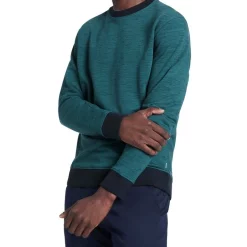 Budget 🤩 Marcs Koze Crew Neck Sweater In Teal Marle 🤩