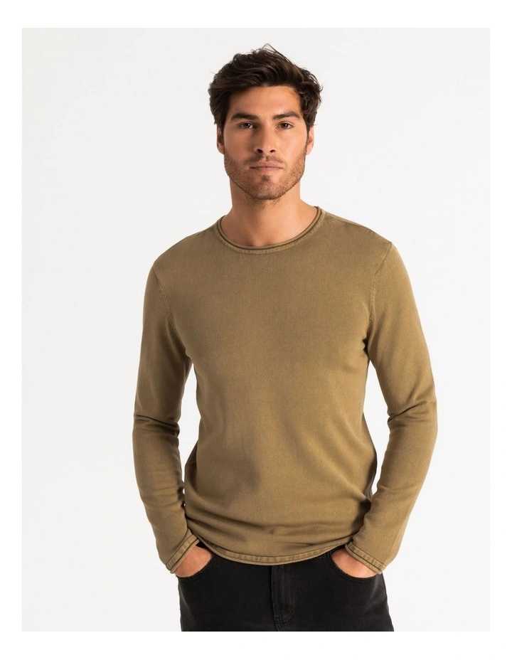 Best reviews of π Maddox Caleb Crew Pullover Sand β - Image 3