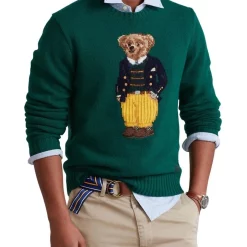 Flash Sale ✨ Polo Ralph Lauren Polo Bear Sweater Green ✨