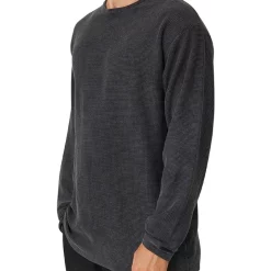 Best deal 🥰 Industrie The Washed Richland Knit In Charcoal 😉